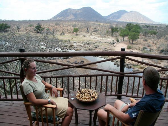Ruaha River Lodge - Deck 